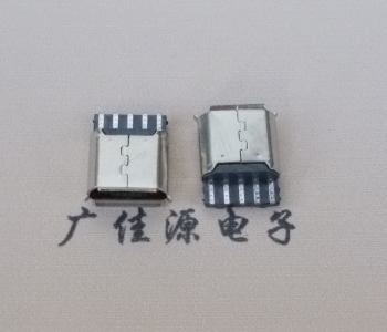 湖州Micro USB5p母座焊线 前五后五焊接有后背